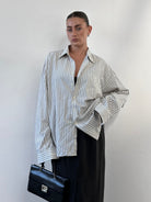 Christian Dior Chemises Stripe Pure Cotton Shirt - XL - SYLK