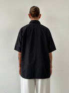 Yves Saint Laurent 00s Cotton Short Sleeve Logo Shirt - XL - SYLK