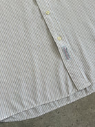 Christian Dior Stripe Cotton Logo Shirt - M/L - SYLK