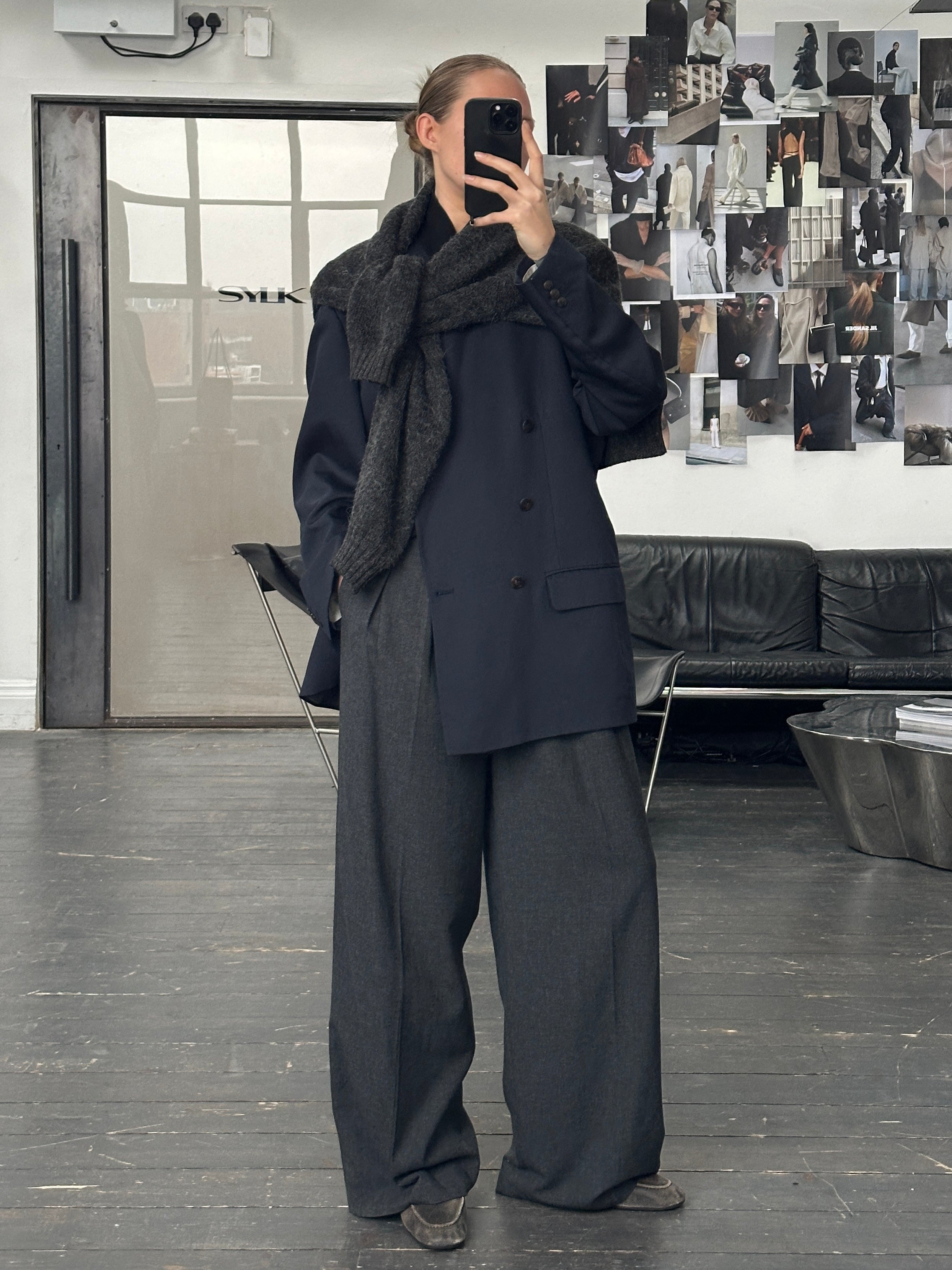 Yves Saint Laurent 1990s Wool Double Breasted Blazer - SYLK