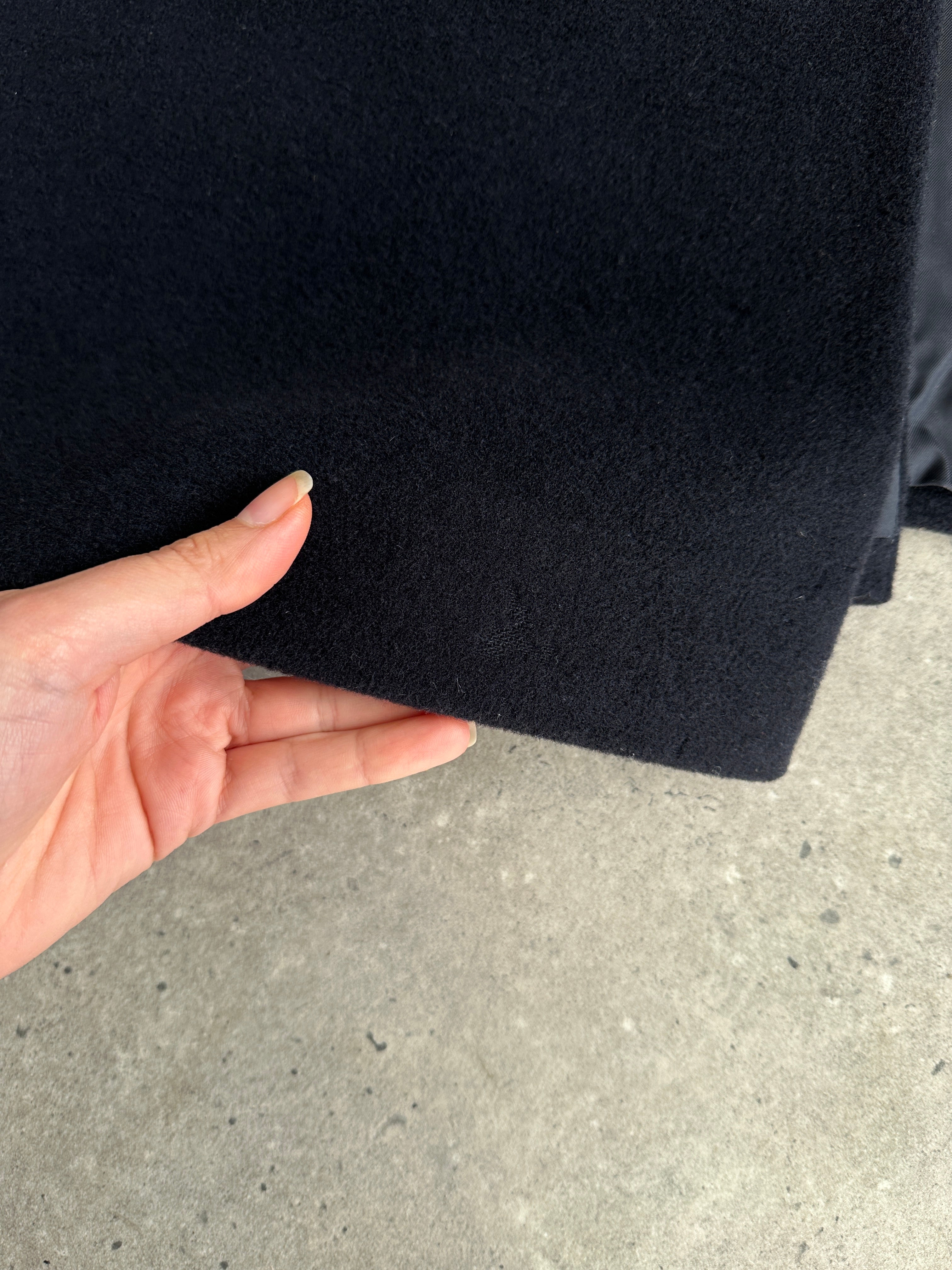 Pierre Cardin Wool Cashmere Double Breasted Floor Length Coat - XL - SYLK