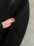 Versace Wool Cashmere Single Breasted Coat - XL - SYLK