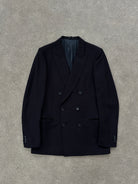 Vintage Pure Virgin Wool Double Breasted Blazer - L/XL - SYLK