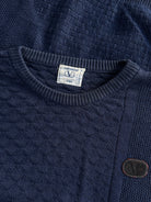 Valentino Cotton Cable Knit Logo Jumper - M/L - SYLK