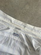 Yves Saint Laurent 80s Stripe Cotton Shirt - L - SYLK
