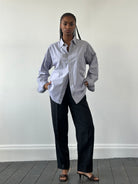 Gianni Versace 1980s Linen High Waisted Trousers - W24 - SYLK
