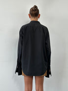 Yves Saint Laurent 00s Cotton Logo Dress Shirt - L - SYLK