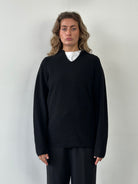 Emporio Armani Pure Wool Knitted Jumper - M/L - SYLK