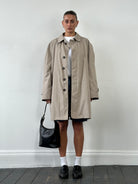 London Fog Cotton Single Breasted Trench Coat - XL - SYLK