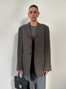 Armani Collezioni Pure Wool Single Breasted Blazer - 40R/L - SYLK