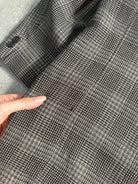 Giorgio Armani 1980s Pure Wool Check Blazer - 42R/XL - SYLK