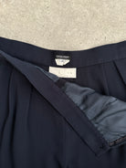 Giorgio Armani Black Label High Waisted Tapered Trousers - W28 - SYLK