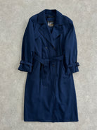 London Fog Wool Belted Trench Coat - XL - SYLK