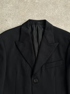 Yves Saint Laurent 90s Pure Wool Single Breasted Blazer - 36R/S - SYLK