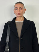 Max Mara Studio Pure Virgin Wool Single Breasted Coat - M/L - SYLK