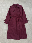 London Fog 1980s Double Breasted Trench Coat - M - SYLK