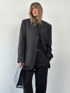 Vintage Pinstripe Single Breasted Suit - 44R/W34 - SYLK