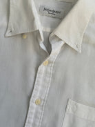 Yves Saint Laurent Cotton Logo Shirt - M/L - SYLK
