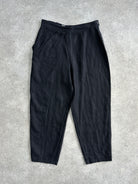 Max Mara Pure Linen Tapered Leg High Waisted Trousers - W28 - SYLK
