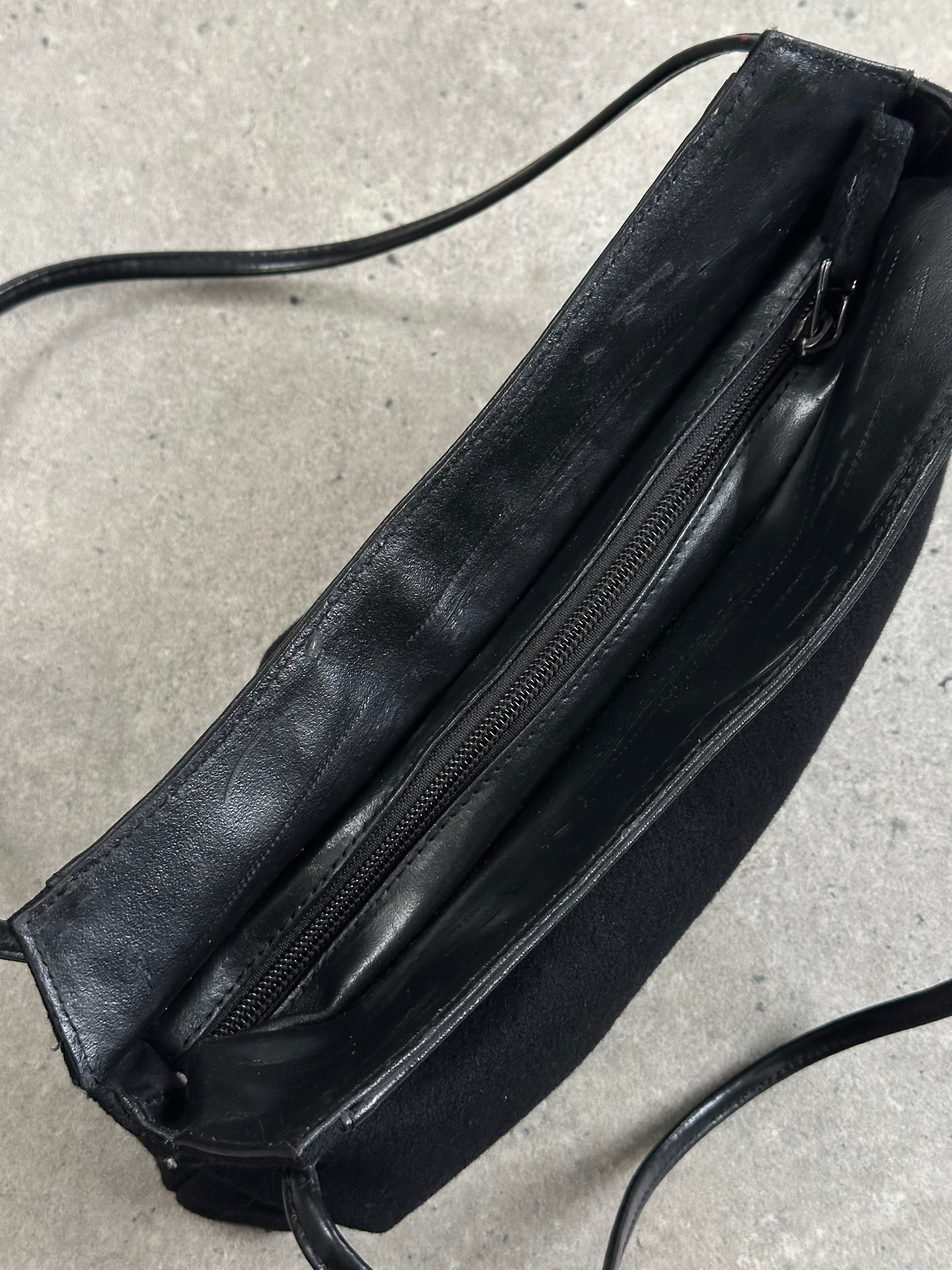 Armani Jeans 2000s Wool Shoulder Bag - SYLK