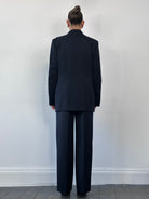 Vintage Bespoke Button Wool Double Breasted Blazer - 42L/L - SYLK