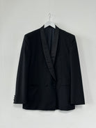 Italian Vintage Pure Wool Shawl Tuxedo Blazer - XL/XXL - SYLK