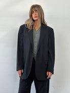 Gianfranco Ferre Wool Single Breasted Blazer - 44R/XL - SYLK