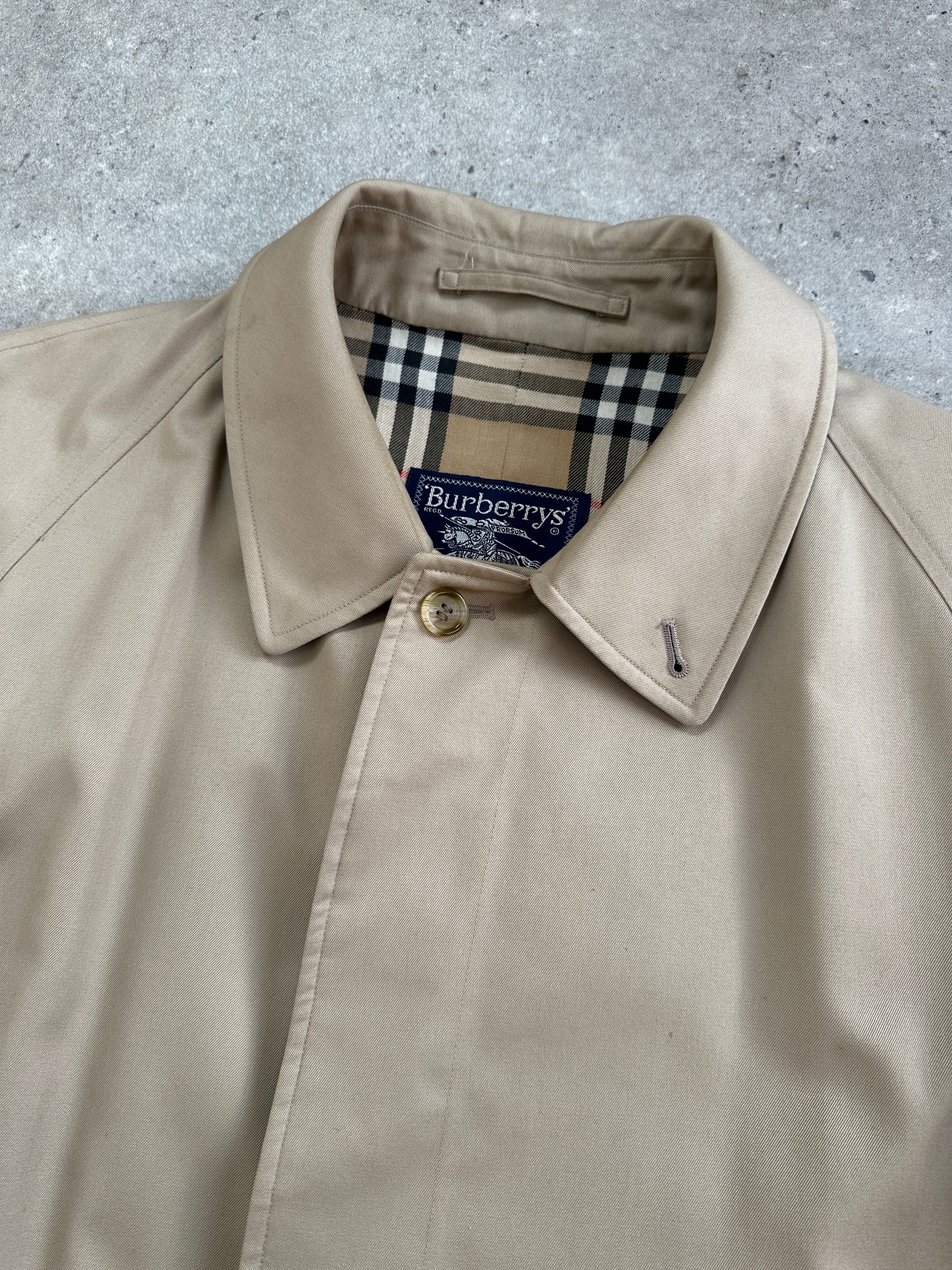 Burberry Cotton Trench Coat - XXL - SYLK