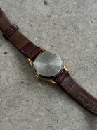 Pulsar 1990s Gold Tone Round Quartz Watch - SYLK