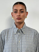 Giorgio Armani Check Pure Cotton Shirt - L - SYLK