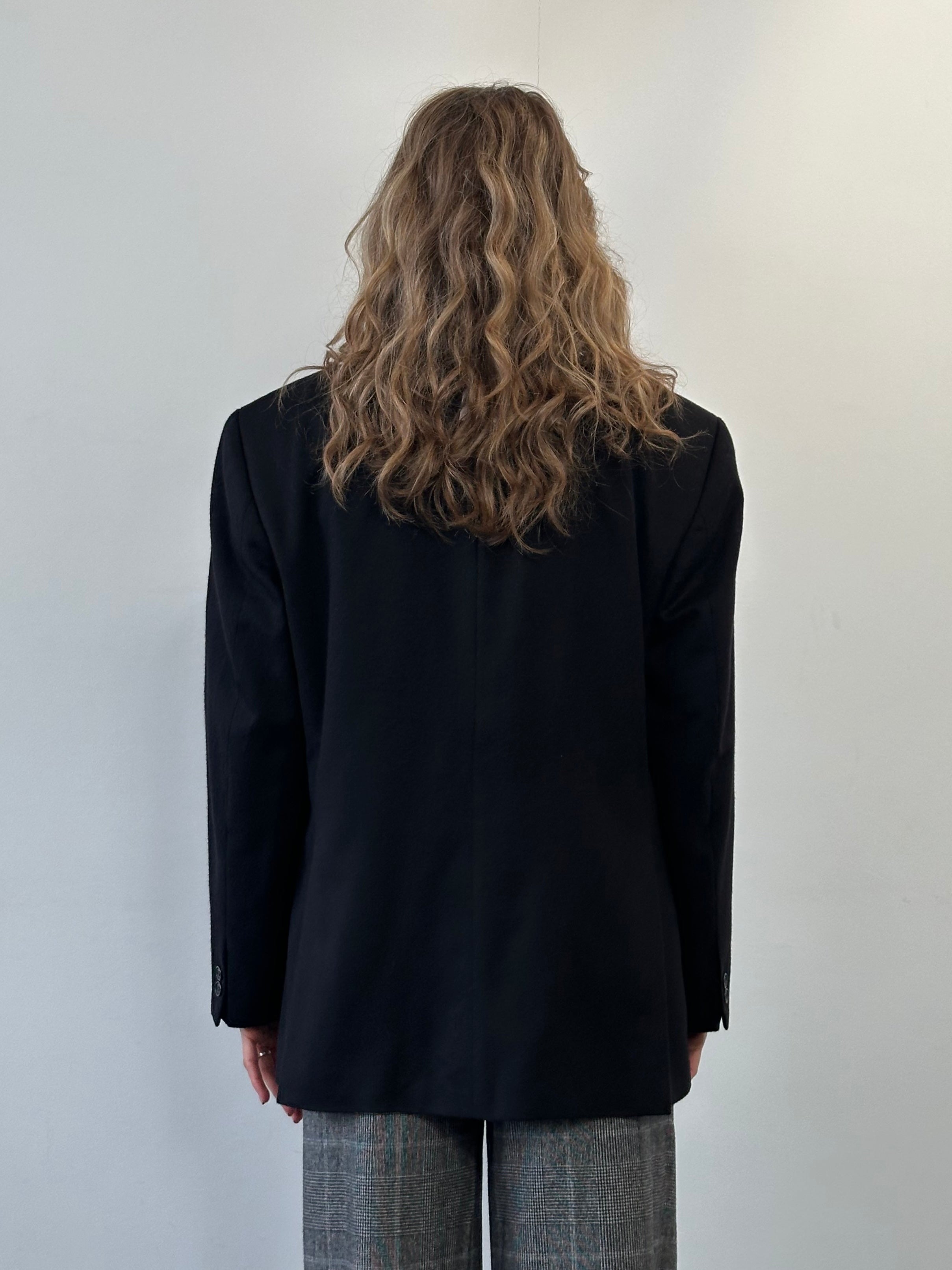 Yves Saint Laurent 80s Brushed Wool Cashmere Blazer - 40R/L - SYLK