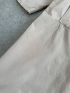 Yves Saint Laurent 70’s Cotton Double Breasted Belted Trench Coat - XL - SYLK