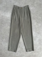 Giorgio Armani High Waisted Tapered Leg - W24 - SYLK