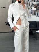 Emporio Armani 2000s Cotton Jacket Two Piece Set - M/W32 - SYLK