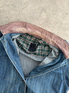 Valentino Workwear Denim Pinstripe Jacket - XL - SYLK