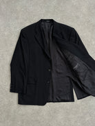 Yves Saint Laurent Pure Wool Single Breasted Blazer - 40R/L - SYLK