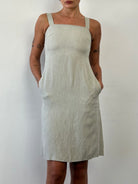 Marella Linen Midi Dress - XS/S - SYLK