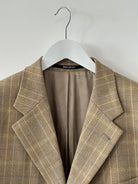 Yves Saint Laurent Pure Wool Check Blazer - XXL - SYLK