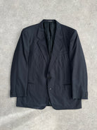 Yves Saint Laurent 70s Wool Single Breasted Blazer - 44R/XL - SYLK