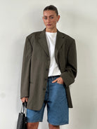 Givenchy Monsieur 90s Pure Wool Single Breasted Blazer - 46R/XXL - SYLK