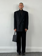 Gianni Versace Medusa Button Wool Double Breasted Blazer - L/XL - SYLK