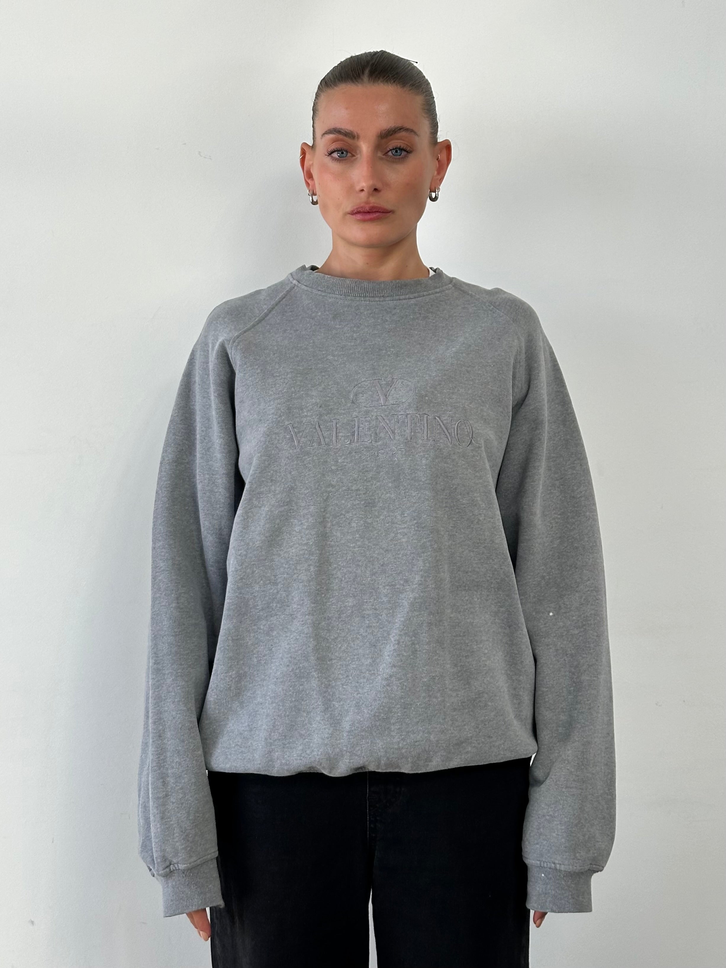 Valentino Sport Embroidery Logo Sweatshirt - XL - SYLK