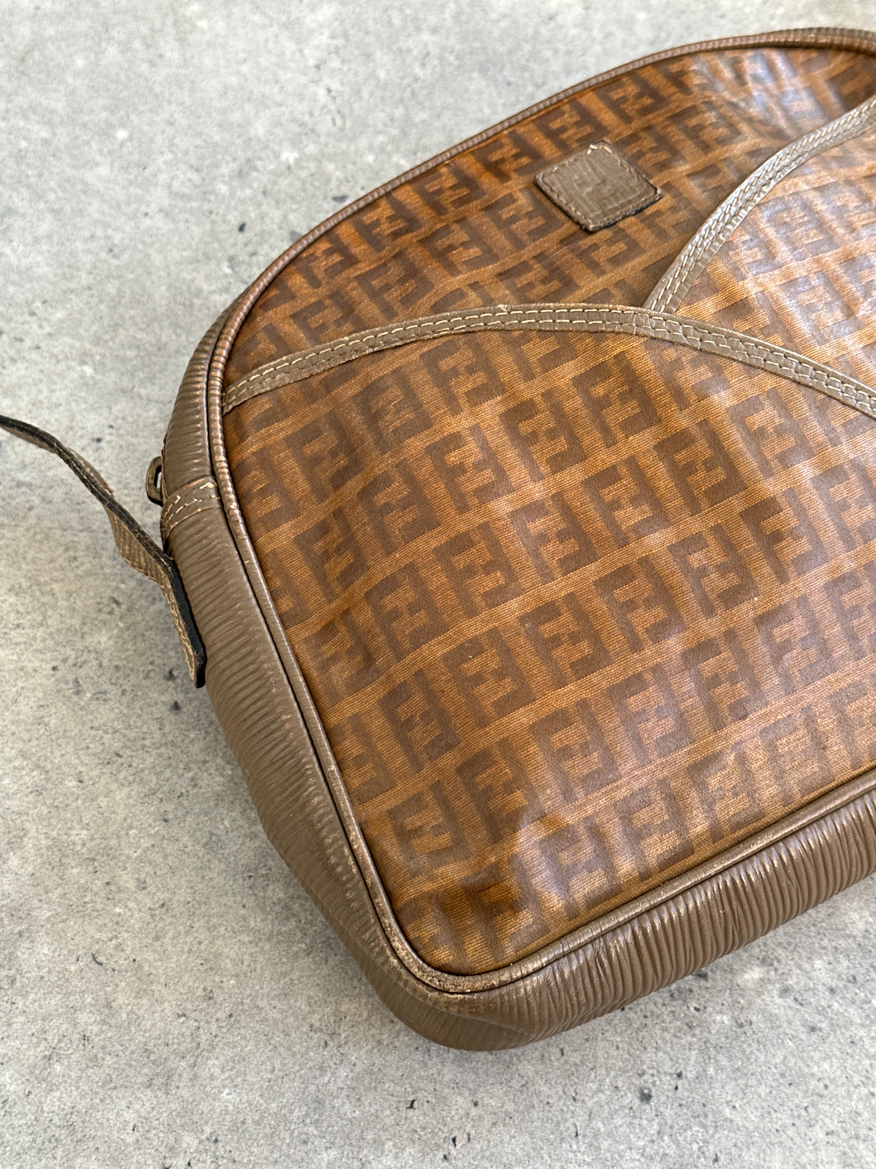 Fendi FF Monogram Crossbody Bag - SYLK