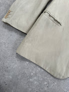 Emporio Armani Linen Single Breasted Blazer - 40R/L - SYLK