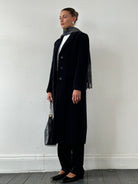 Emporio Armani Pure Wool Single Breasted Coat - M - SYLK