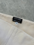 Giorgio Armani 1990s Silk Strapless Bustier Top - S/M - SYLK