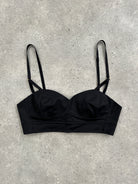 Italian Vintage Cotton Bralette Top - M - SYLK