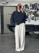Vintage 1980s Pure Silk Blouson Bomber Jacket - XL/XXL - SYLK