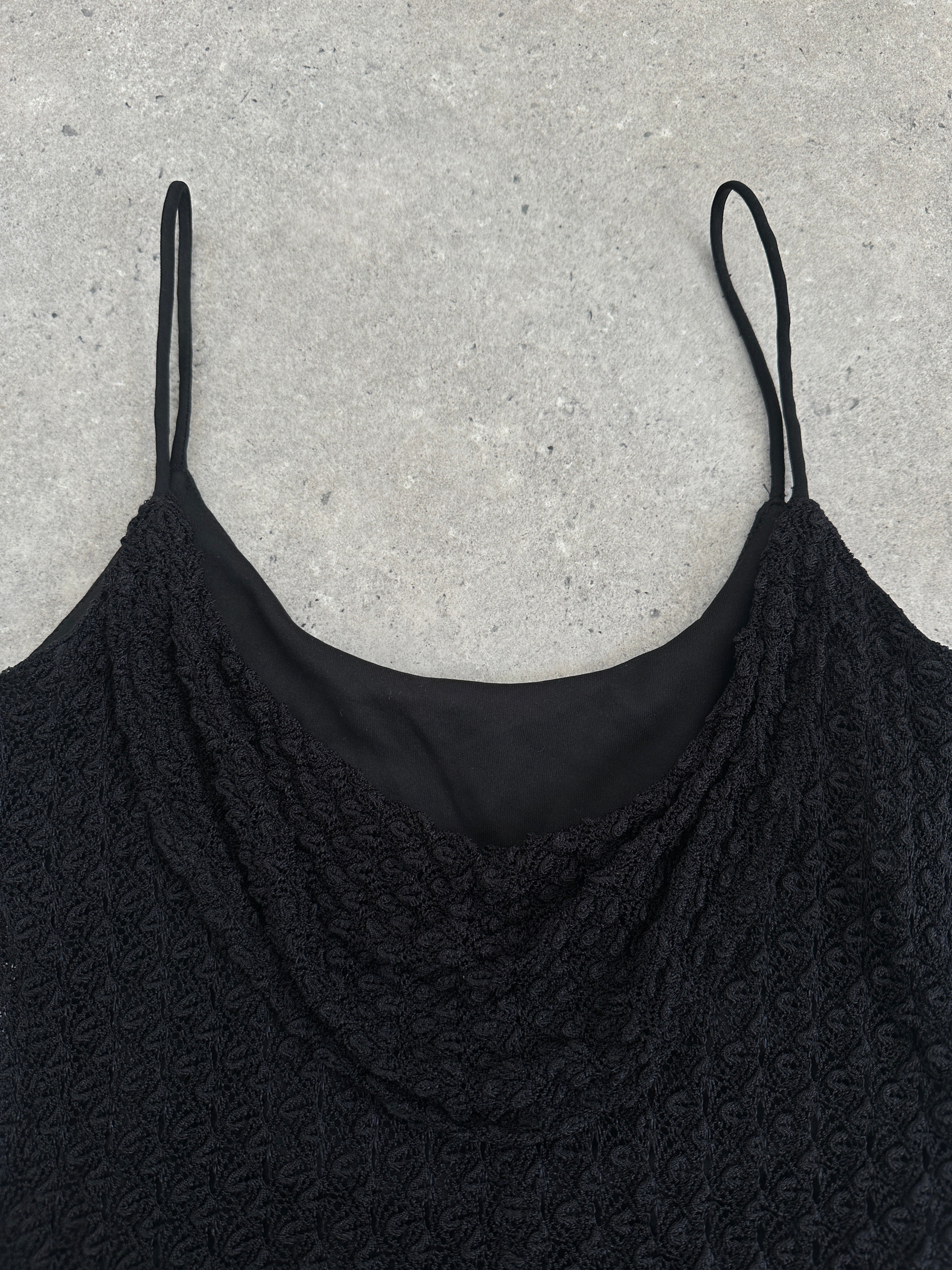 American Vintage Textured Maxi Dress - S - SYLK