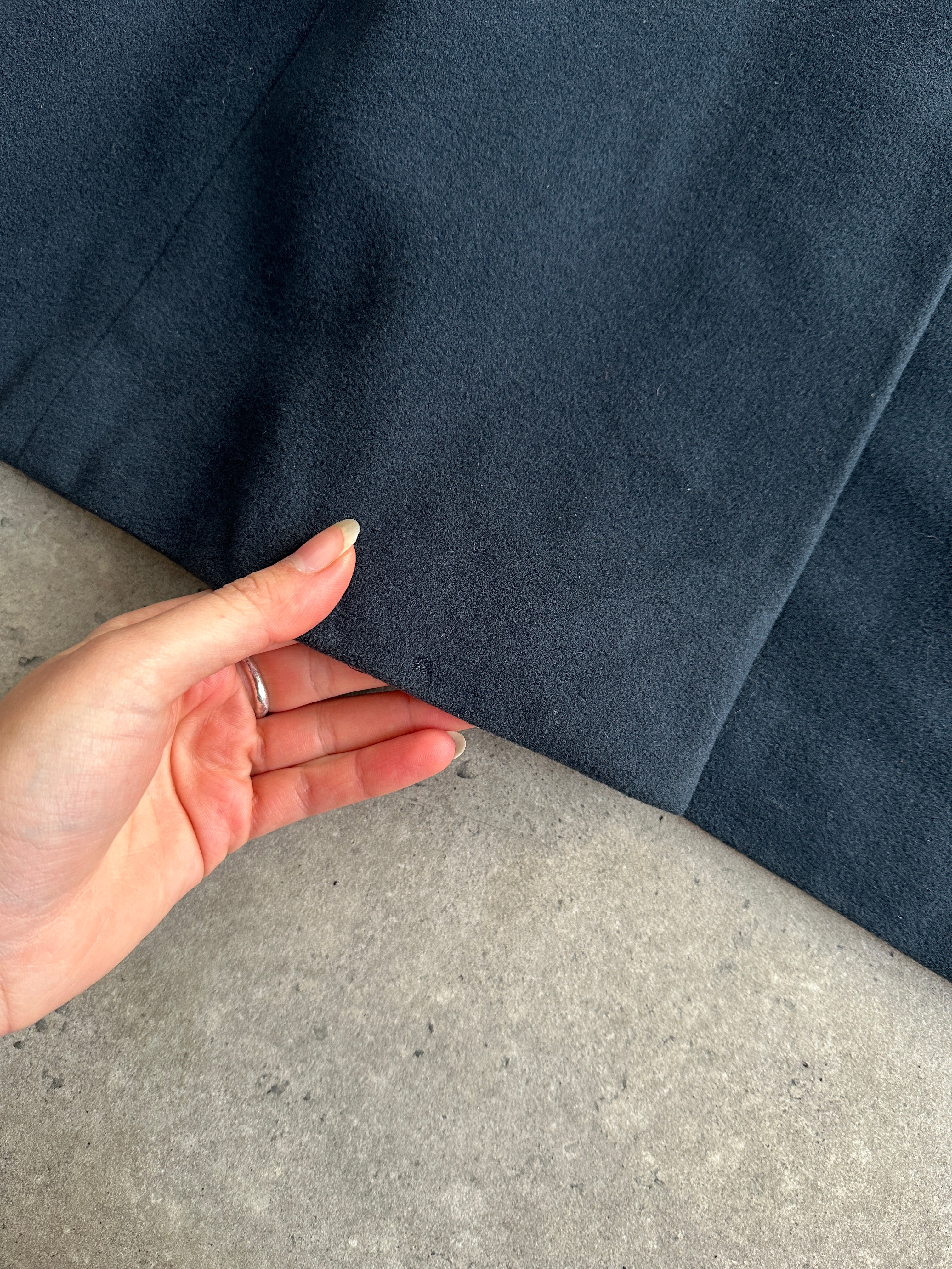 Moschino Pure Wool Double Breasted Coat - XL/XXL - SYLK